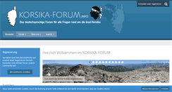 Desktop Screenshot of korsika-forum.info